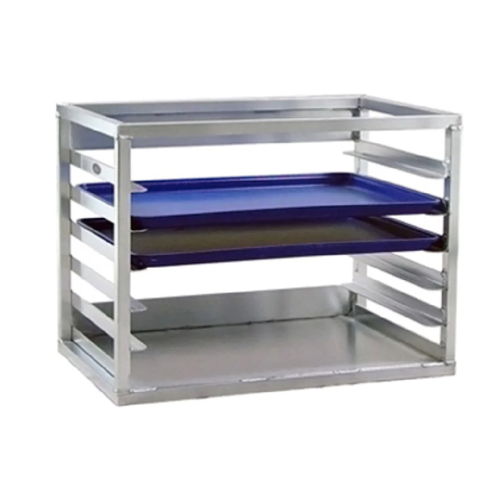 New Age Industrial 98138 28 Inch Bun Pan Rack Wall Mounted Aluminum with Six Pans