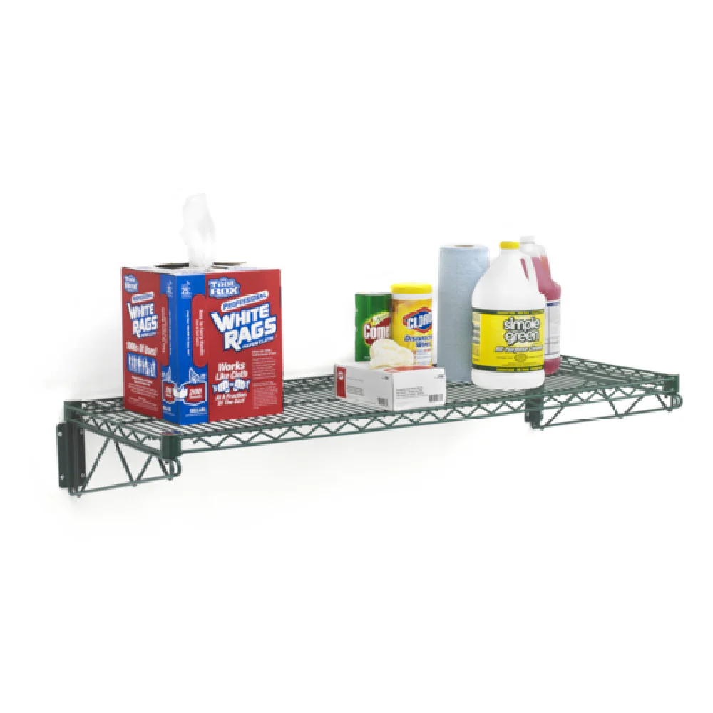 Olympic J1848WSK-SR 48 Inch Wire Wall Mount Kit 250 Lb Capacity Green Epoxy Olympic J1848WSK-SR 48 Inch Wire Wall Mount Kit 250 Lb Capacity Green Epoxy