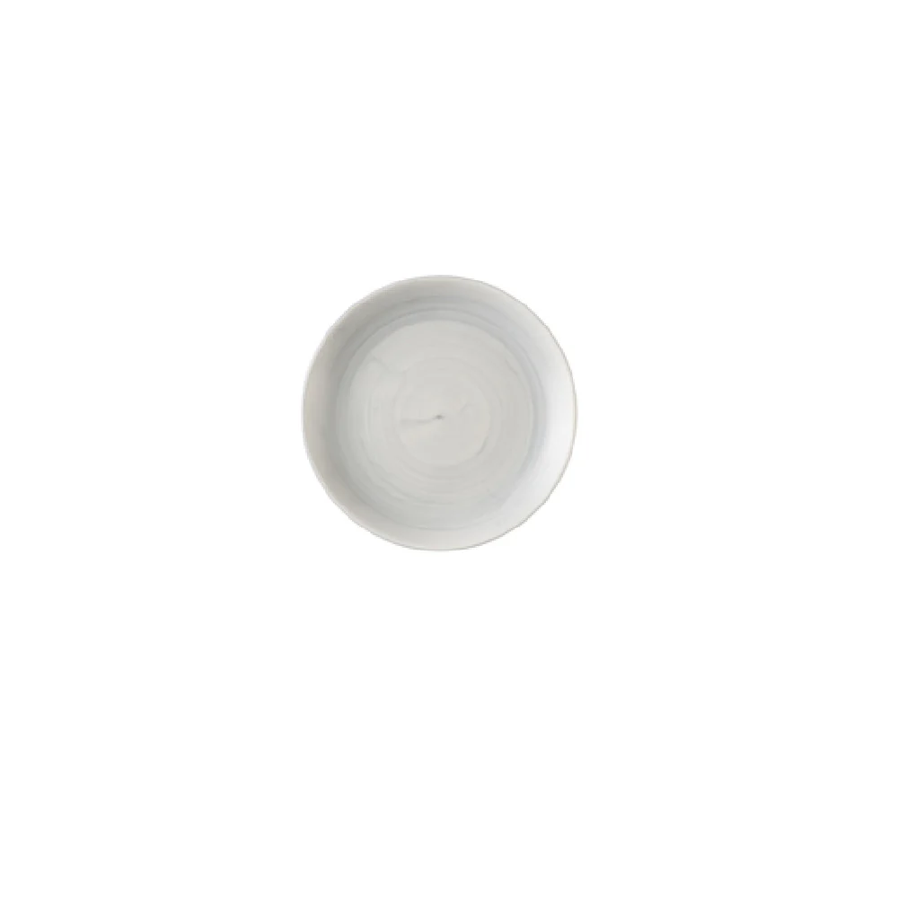 Churchill China CSGYEVP81 Grey Evolve Coupe Plate 8.67
