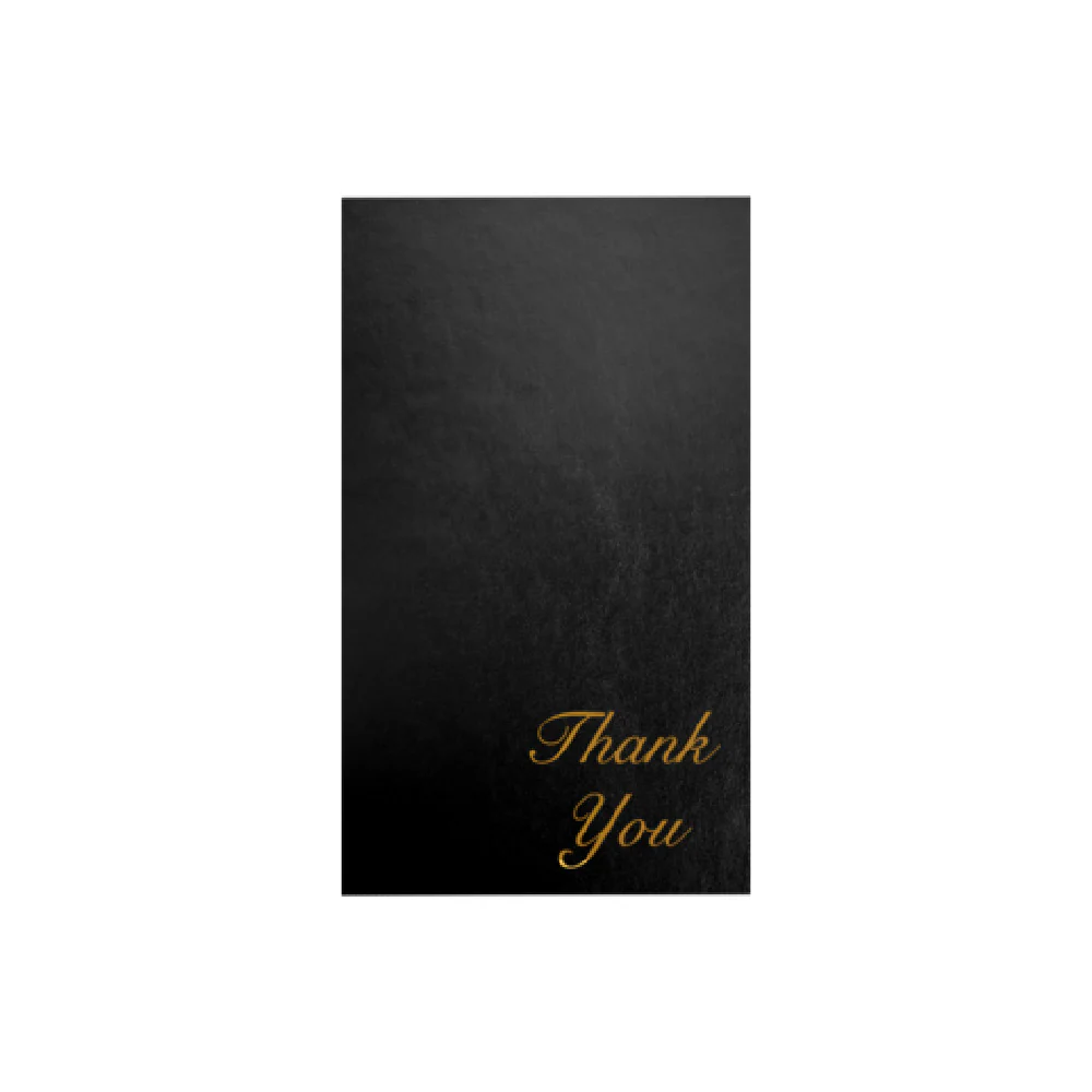 Risch 5000H-CRCC 5 Inch Guest Check Holder Thank You Foil Stamped Hardback Cover Risch 5000H-CRCC 5 Inch Guest Check Holder Thank You Foil Stamped Hardback Cover