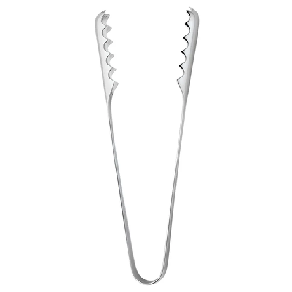 Steelite 5970SX073 6-5/8 Inch Ice Tongs 18/10 Stainless Steel with Ergonomic Design