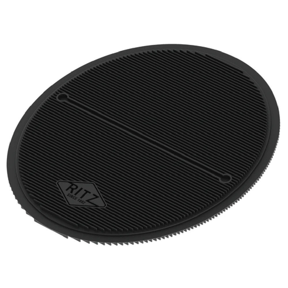 John Ritzenthaler Company RZS685PHBK8 9 Inch Black Silicone Pot Holder with Tread
