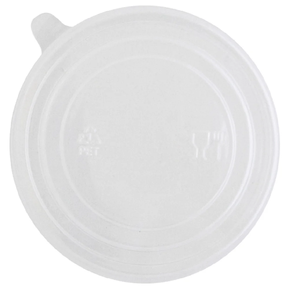 International Tableware TG-LID-2534 Clear PET Lid for TG-KC-25 and TG-KC-34 Containers 600 Bundles
