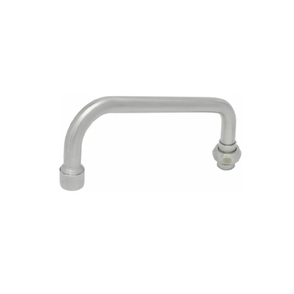 T&S Brass S060X 8 Inch Swing Nozzle with Stream Regulator Stainless Steel Faucet