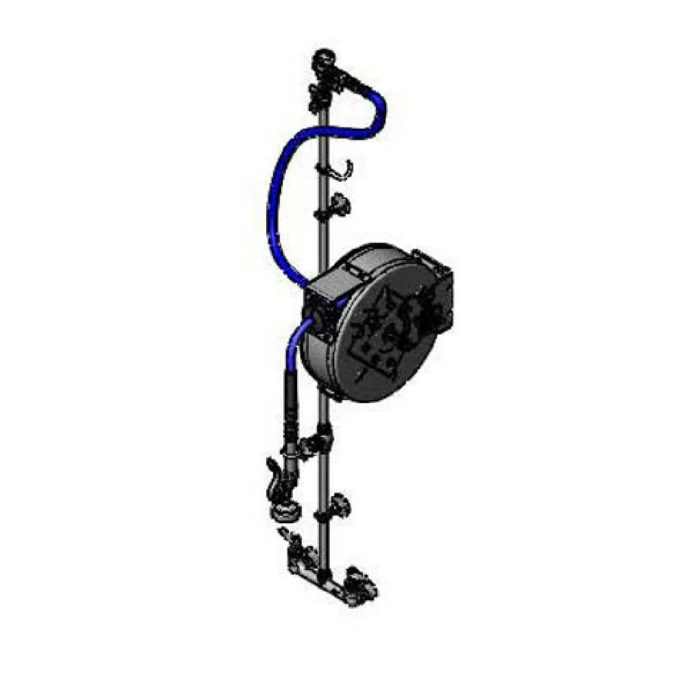 T&S Brass B-7122-C1MXS2EFH Hose Reel Assembly Enclosed 30' Stainless Steel Hose Reel T&S Brass B-7122-C1MXS2EFH Hose Reel Assembly Enclosed 30' Stainless Steel Hose Reel
