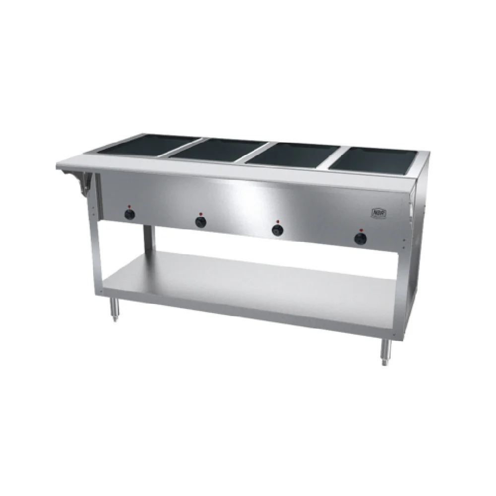 NBR Equipment HT-4SW-240 Hot Food Table Electric (4) 12