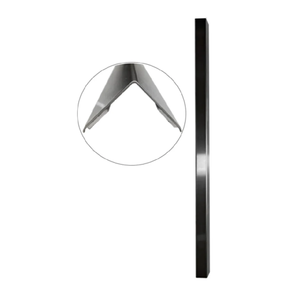 NBR Equipment CGO-72 2 Inch Wide Outside Corner Guard with Adhesive Stainless Steel