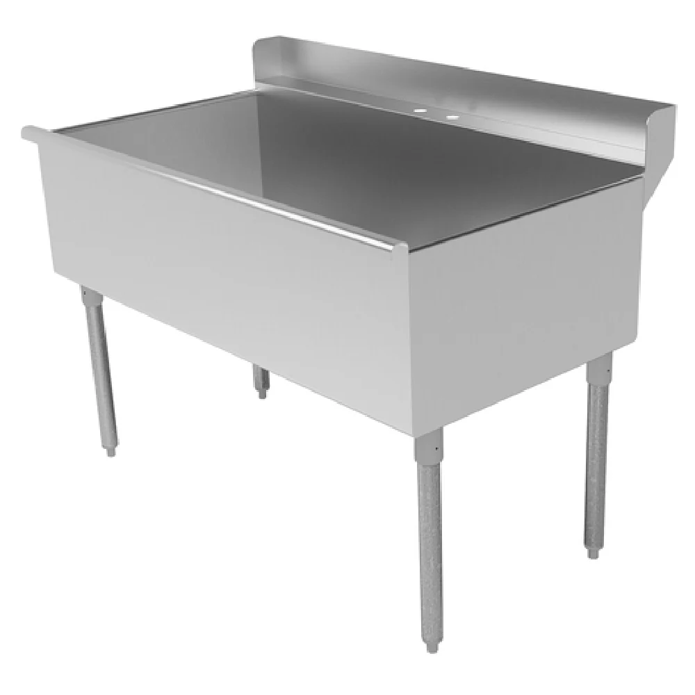 Advance Tabco 4-41-36D 36 Inch Square Corner Scullery Sink Stainless Steel with 1 Compartment Advance Tabco 4-41-36D 36 Inch Square Corner Scullery Sink Stainless Steel with 1 Compartment