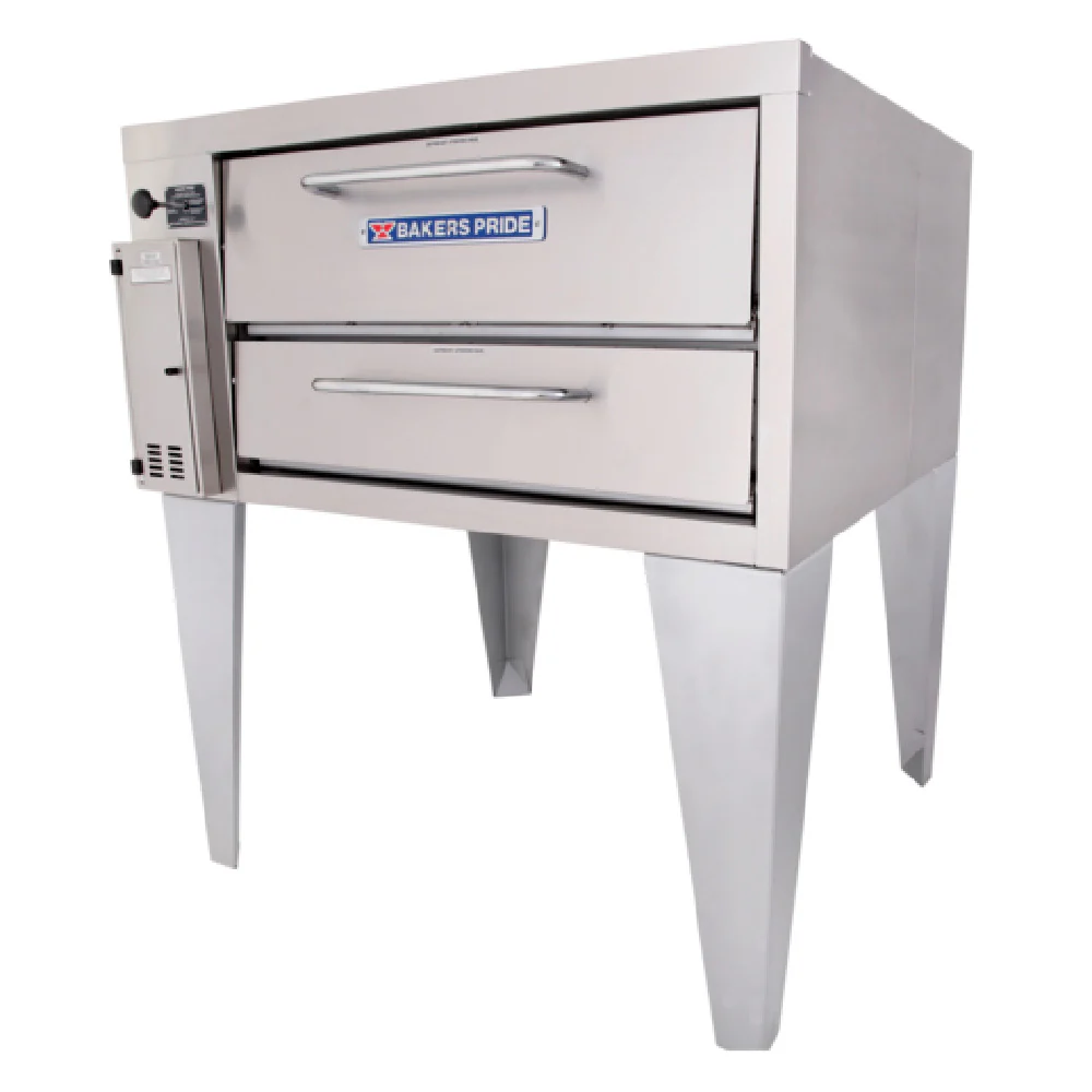 Bakers Pride 251_LP 36 Inch Gas Pizza Bake Oven with Stainless Steel Exterior 60000 BTU Bakers Pride 251_LP 36 Inch Gas Pizza Bake Oven with Stainless Steel Exterior 60000 BTU