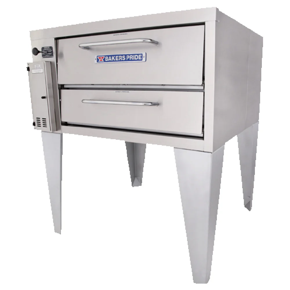Bakers Pride 251_LP 36 Inch Gas Pizza Bake Oven with Stainless Steel Exterior 60000 BTU Bakers Pride 251_LP 36 Inch Gas Pizza Bake Oven with Stainless Steel Exterior 60000 BTU