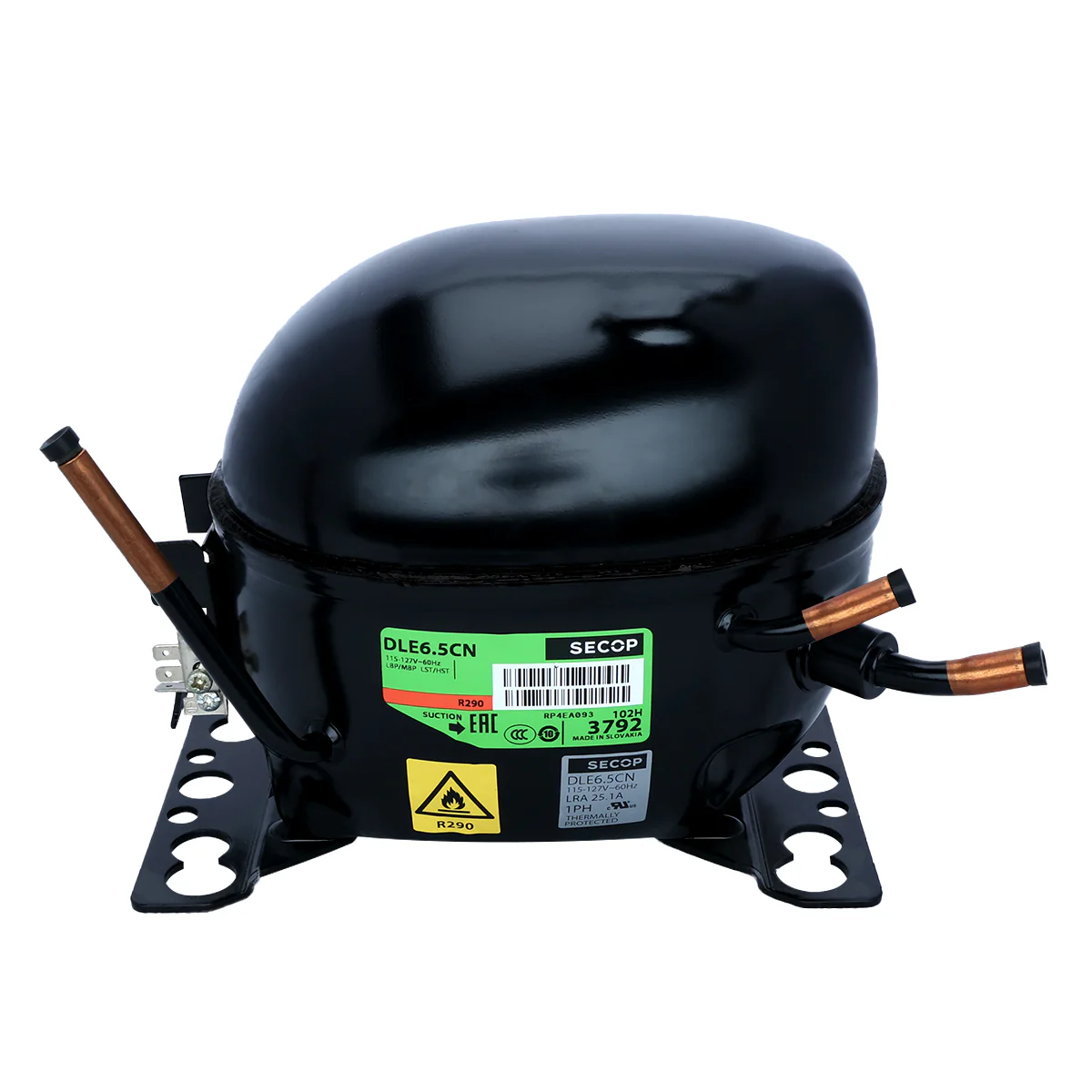 Empura Parts 1.1.01.00013 Compressor Compatible With: E-UCF120 Empura Ice Machines