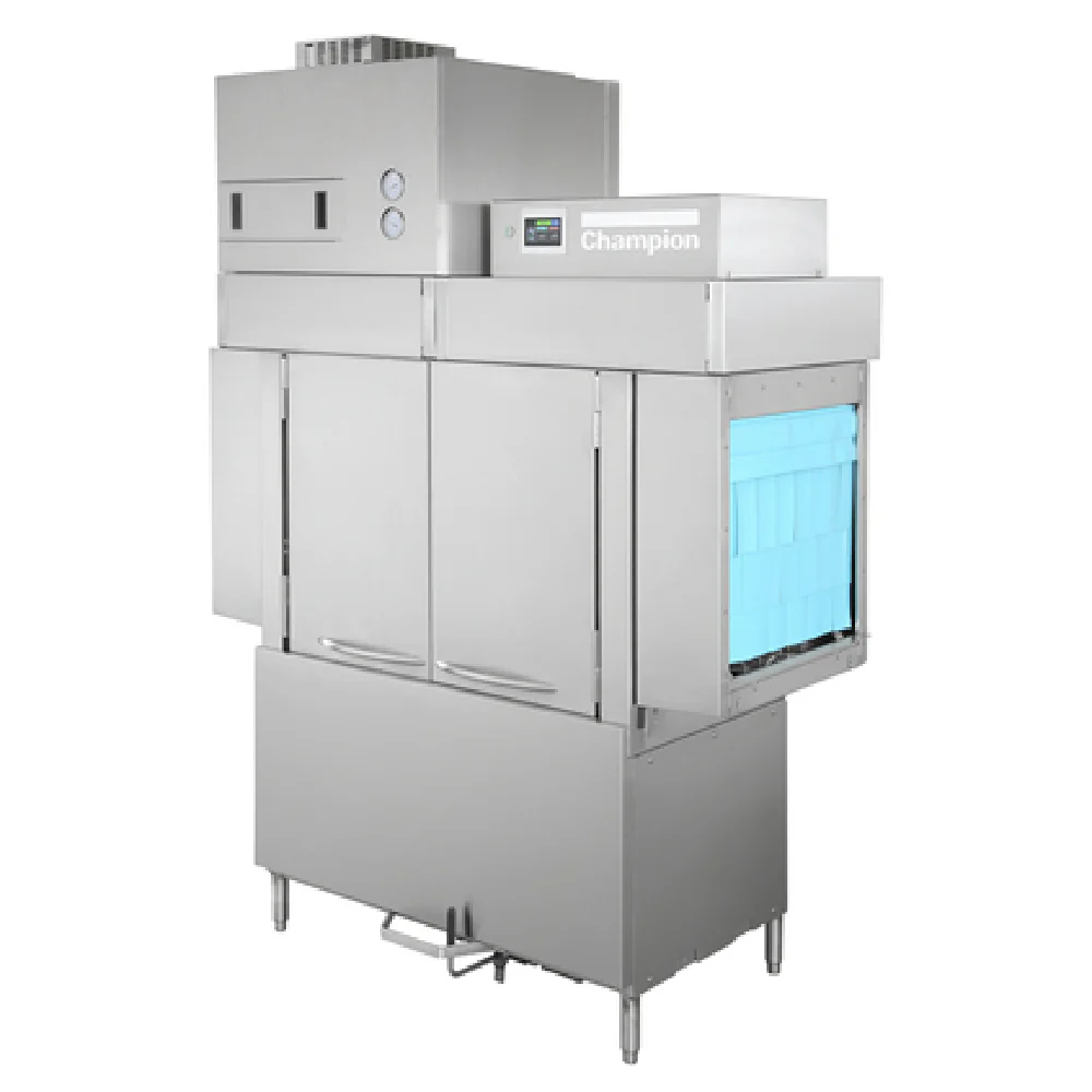 Champion 44 PRO VHR_208/60/3 44 Inch Rack Conveyor Dishwasher with Ventless Heat Recovery Champion 44 PRO VHR_208/60/3 44 Inch Rack Conveyor Dishwasher with Ventless Heat Recovery