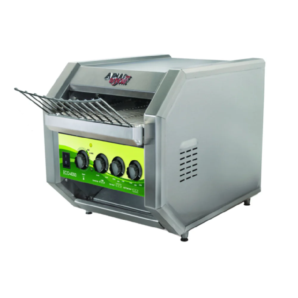 APW Wyott ECO 4000-500L_240 15 Inch Electric Conveyor Toaster Stainless Steel with Analog Controls