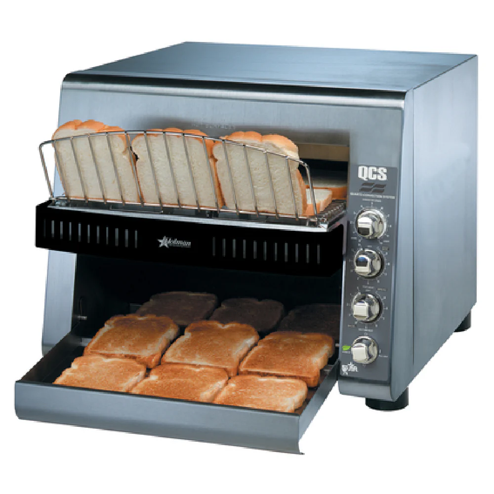 Star QCS3-1300_240 14 Inch Horizontal Conveyor Electric Toaster Stainless Steel with Analog Speed Control