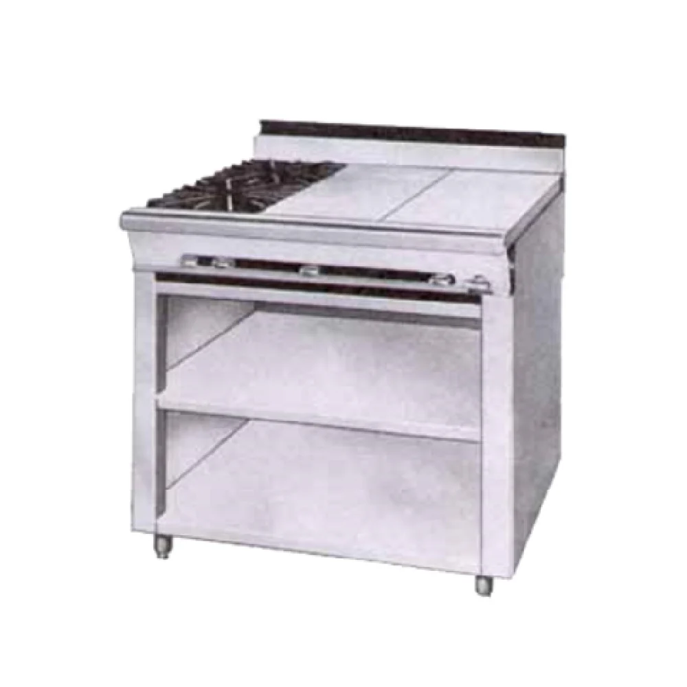 Montague Company 36-10E 36 Inch Heavy Duty Gas Range with 2 Burners 60000 BTU Montague Company 36-10E 36 Inch Heavy Duty Gas Range with 2 Burners 60000 BTU