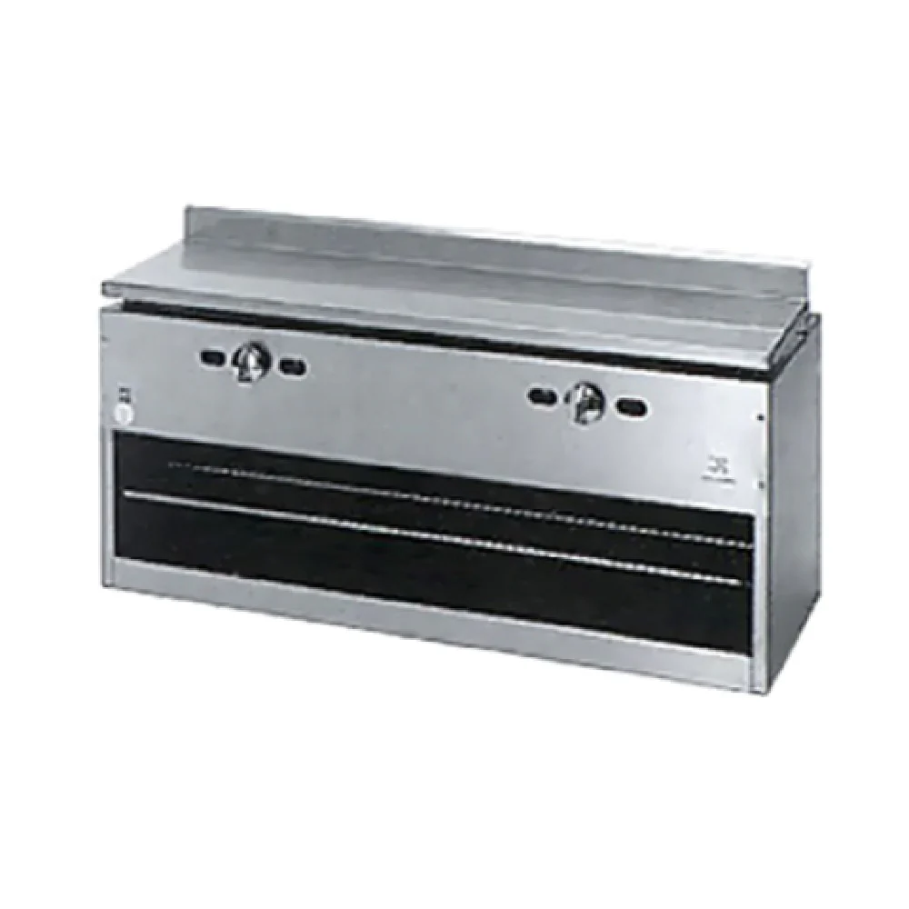 Jade Range JCM-36 RMT_NAT 36 Inch Cheesemelter Gas Infrared Burners with Riser