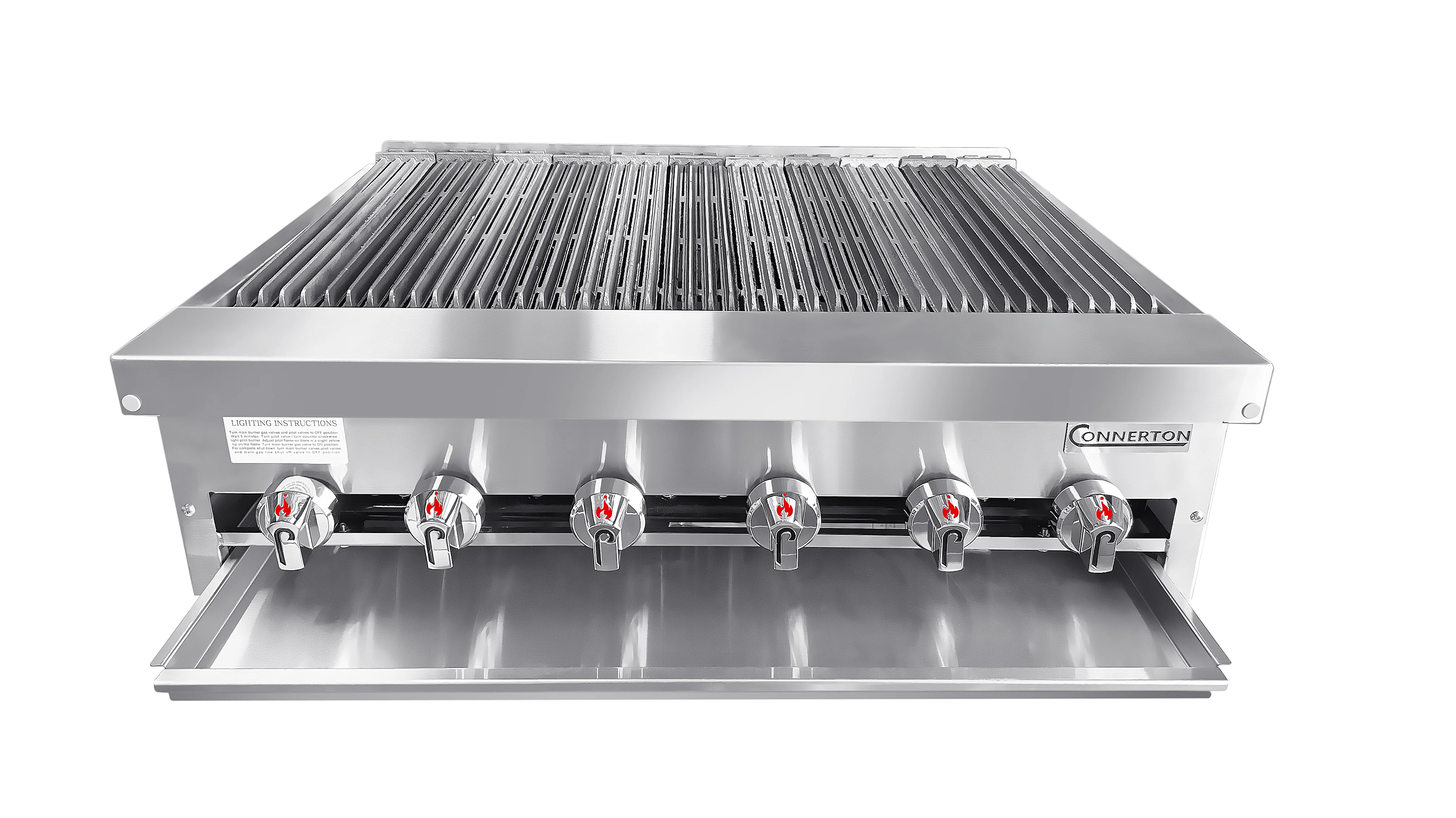 Connerton Cooking CRB-36_NAT Charbroiler Countertop Gas