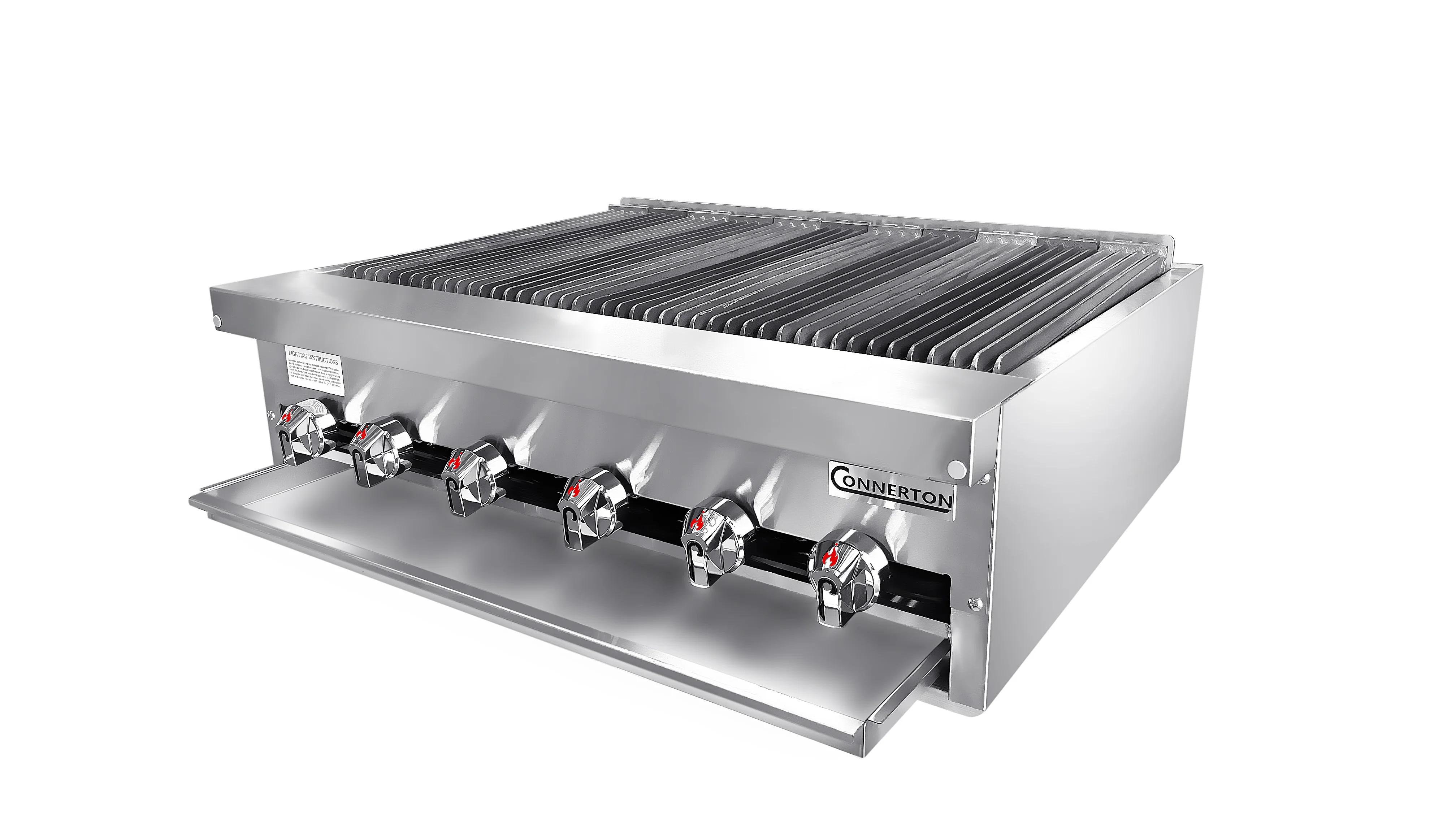 Connerton Cooking CRB-36_NAT Charbroiler Countertop Gas Connerton Cooking CRB-36_NAT Charbroiler Countertop Gas