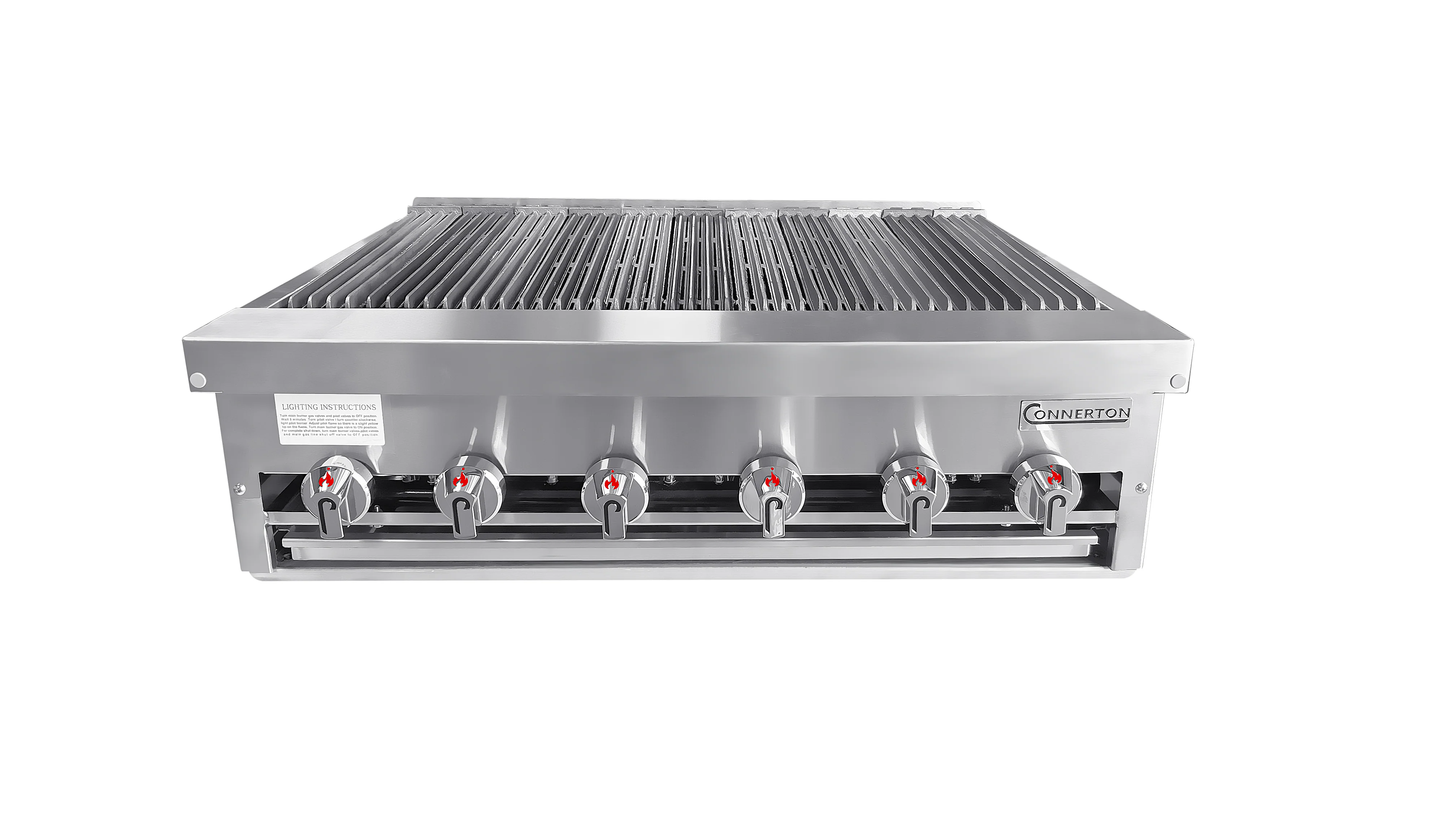 Connerton Cooking CRB-36_NAT Charbroiler Countertop Gas Connerton Cooking CRB-36_NAT Charbroiler Countertop Gas