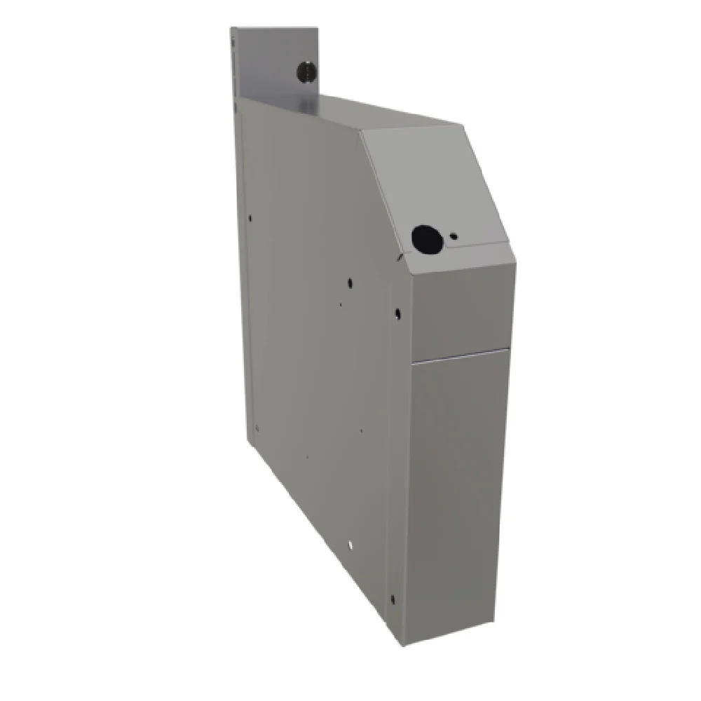 Glastender SMHA-4 4 Inch Soda Manifold Housing Stainless Steel Removable Top Cover