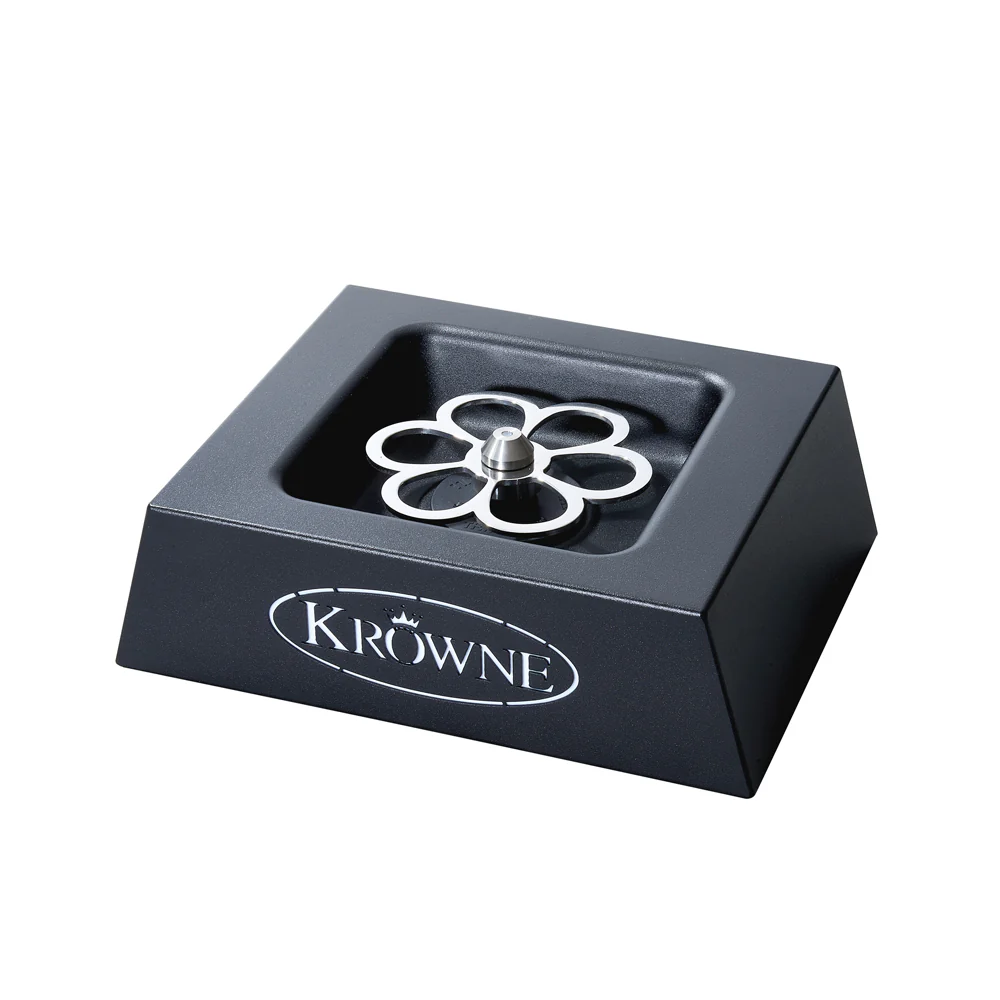 Krowne KR-LC2GF-JT-B Countertop Glass Chiller Liquid CO2 Stainless Steel Matte Black