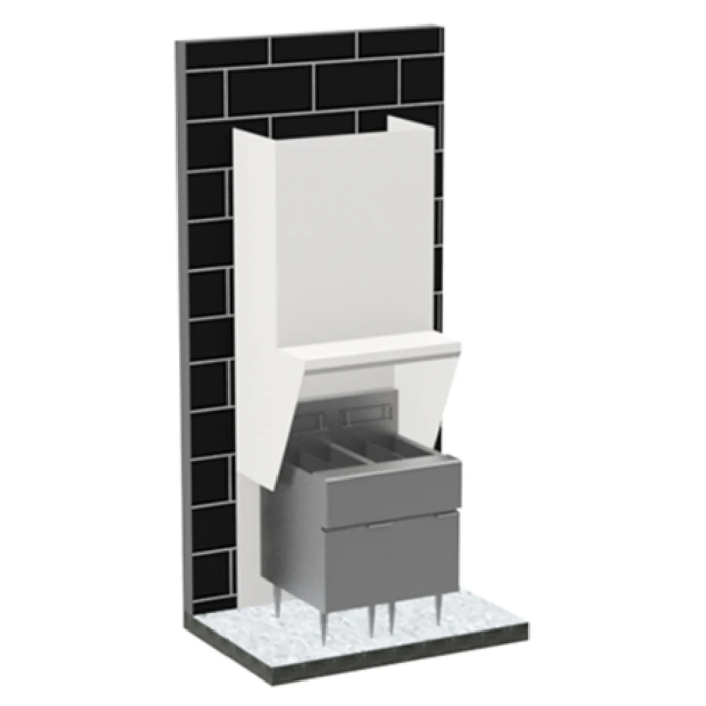 Avtec SSA-FRYER2-20 SimpleSpec Fryer Hood Type I Wall Mount Avtec SSA-FRYER2-20 SimpleSpec Fryer Hood Type I Wall Mount
