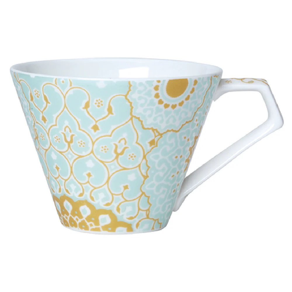 Steelite 82110AND0515 7.75 Oz Tea Cup with Moresque Pattern Bone China