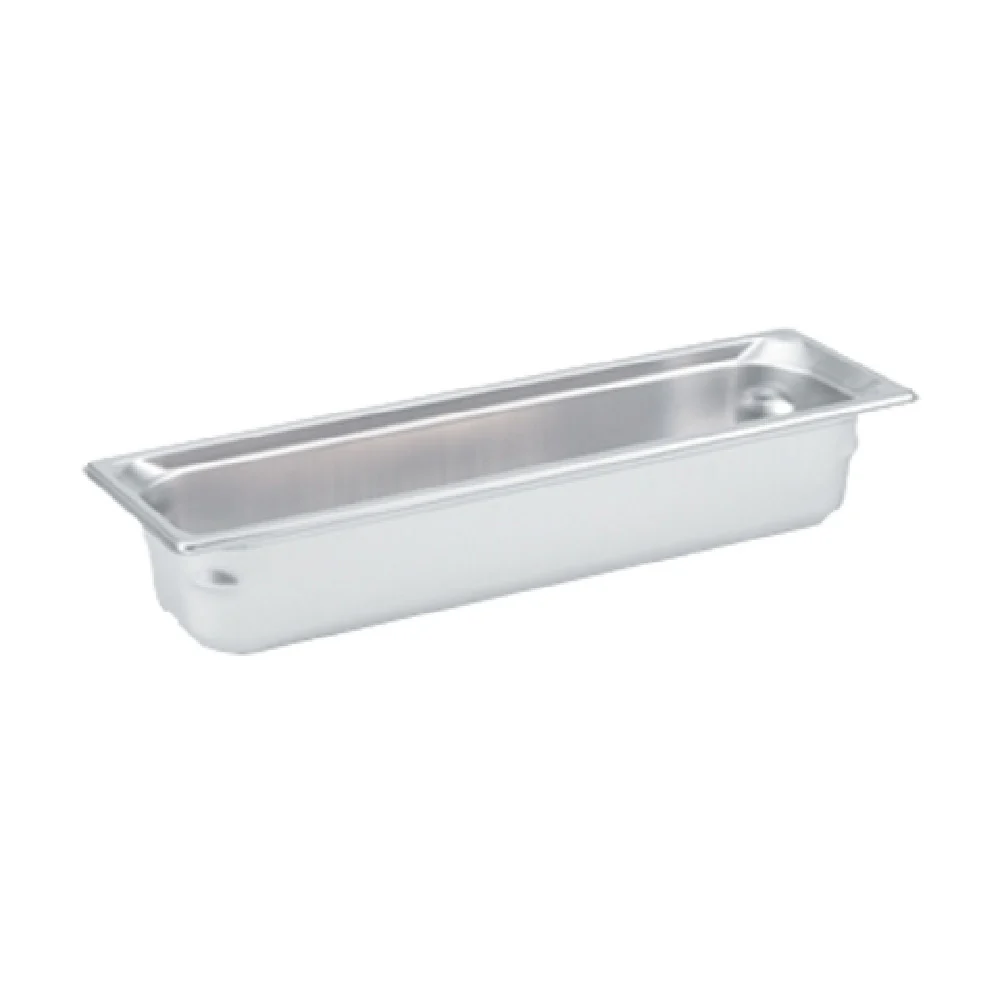 Vollrath 90562 2/4 GN Food Pan 6 Inch Deep 22 Gauge Stainless Steel with Anti-Jamming