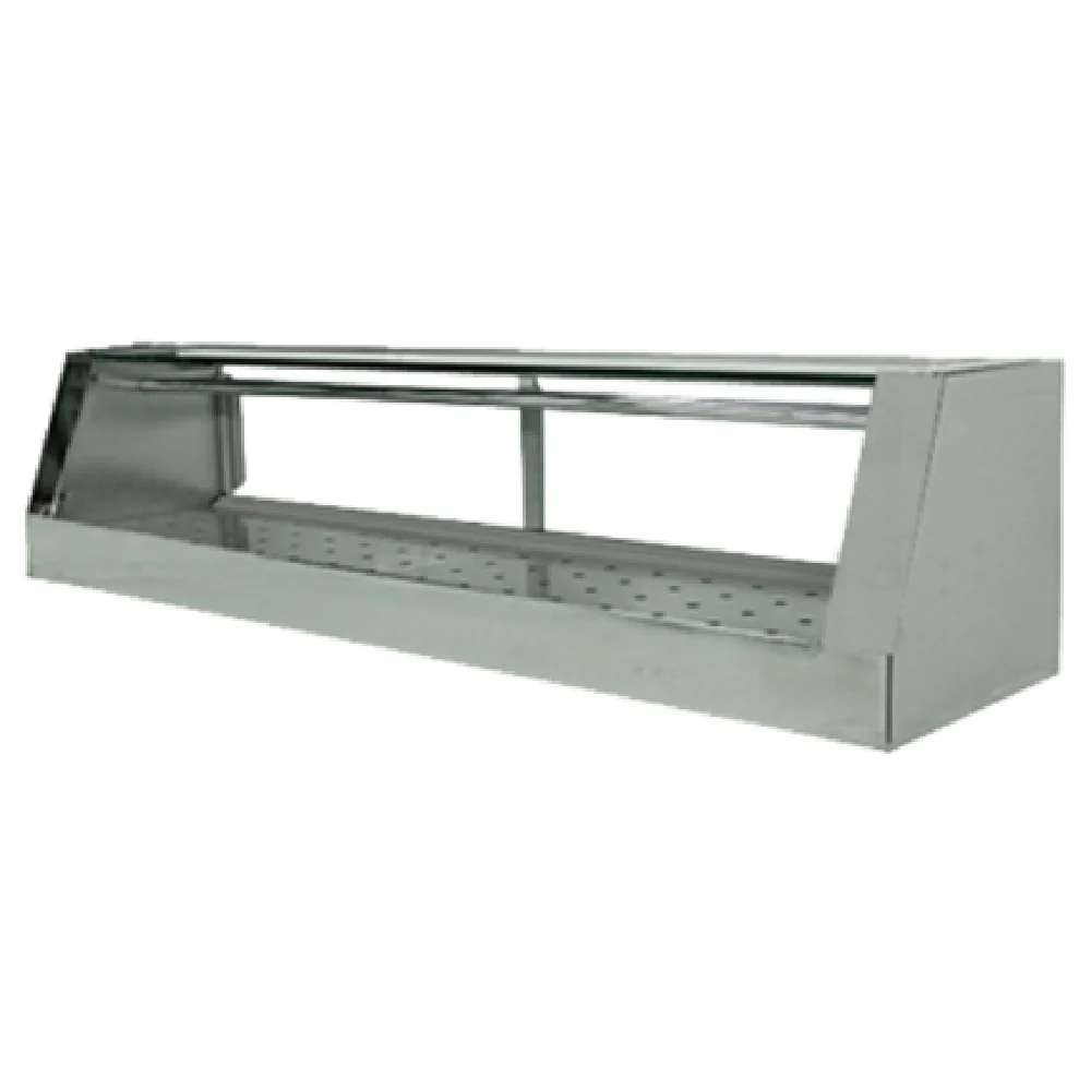 Turbo Air TSSC-4 48 Inch Refrigerated Sushi Display Case Stainless Steel with Water Drain