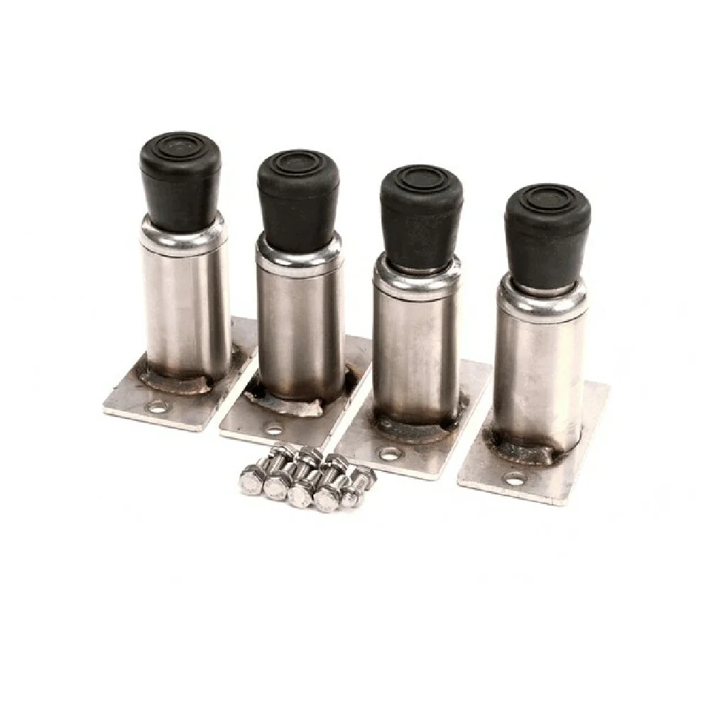 Accutemp AT2A-3855-1 6.6 Inch Griddle Leg Kit stainless steel with mounting support