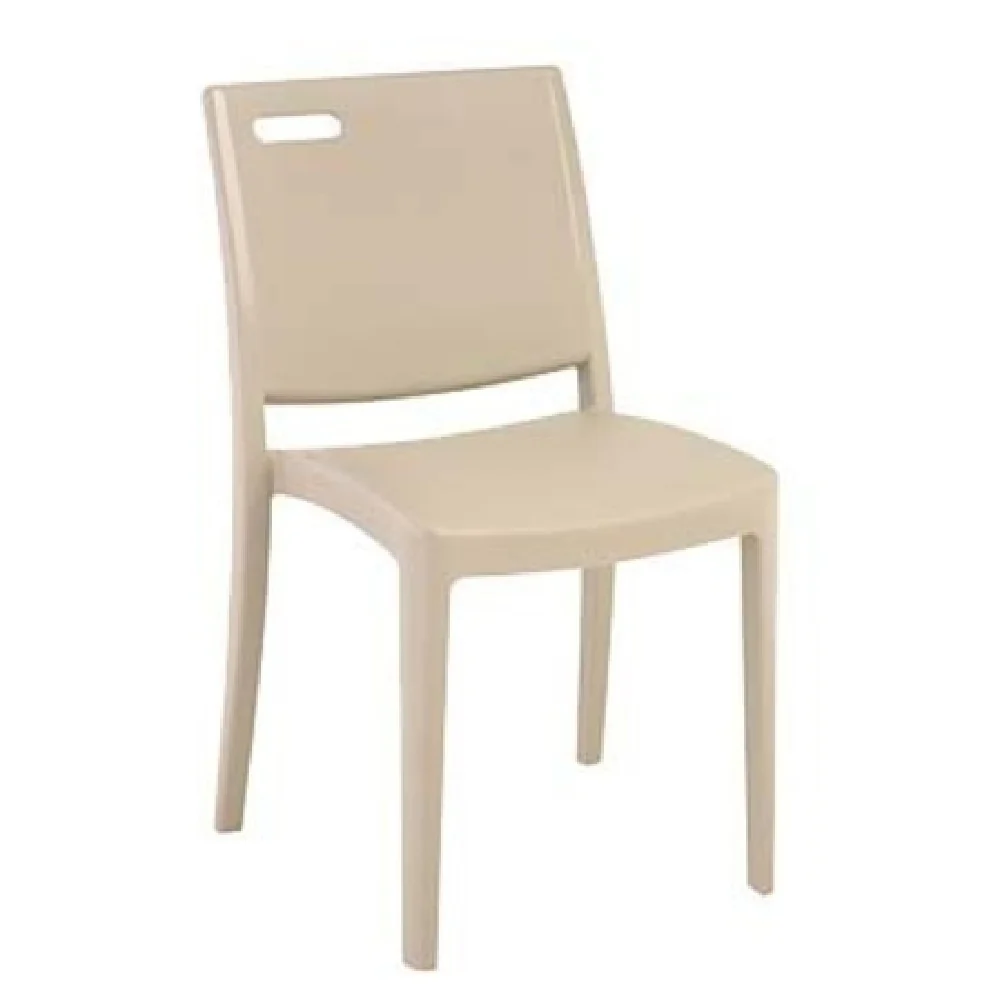 Grosfillex US563581 Chair Stacking Outdoor Resin Back Resin Seat