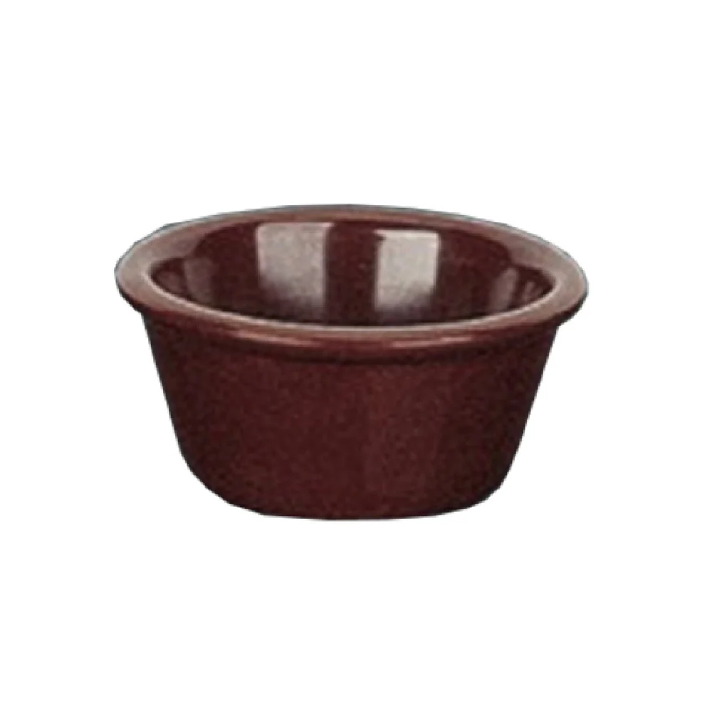Yanco NC-536C 2 Oz Ramekin Brown Melamine Dishwasher Safe 6 Dozen Cases