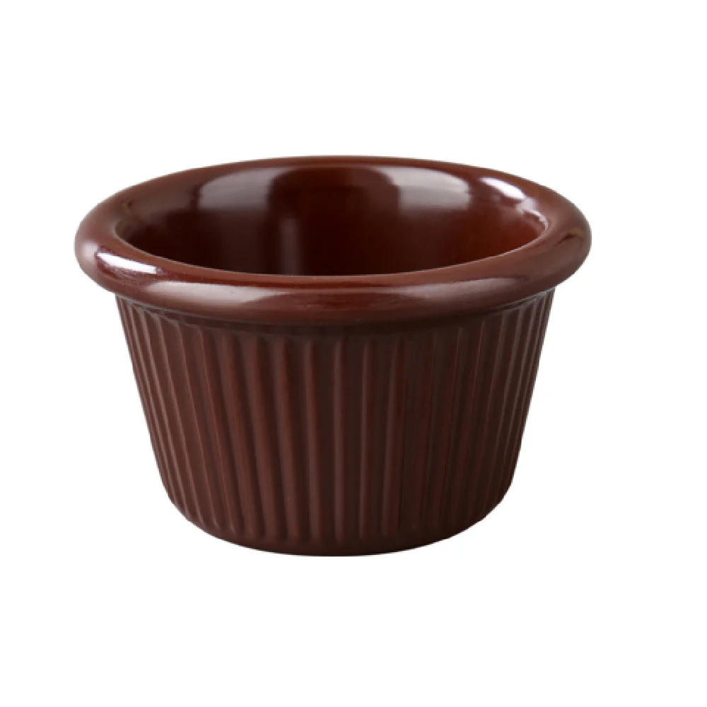 Yanco NC-536C 2 Oz Ramekin Brown Melamine Dishwasher Safe 6 Dozen Cases Yanco NC-536C 2 Oz Ramekin Brown Melamine Dishwasher Safe 6 Dozen Cases
