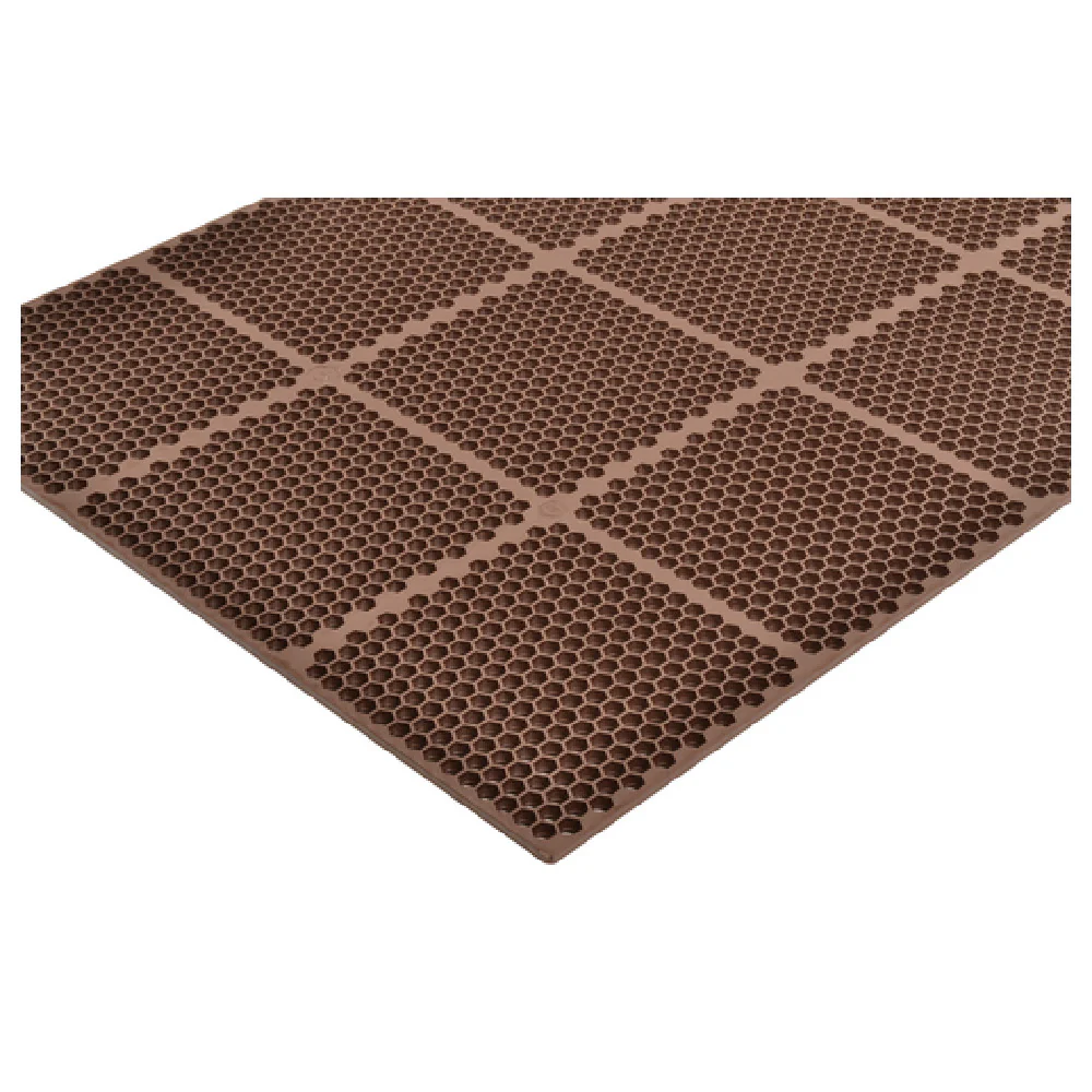 Notrax T15S0033BR 36 Inch Grease-Resistant Floor Mat Brown Rubber Anti-Fatigue Notrax T15S0033BR 36 Inch Grease-Resistant Floor Mat Brown Rubber Anti-Fatigue