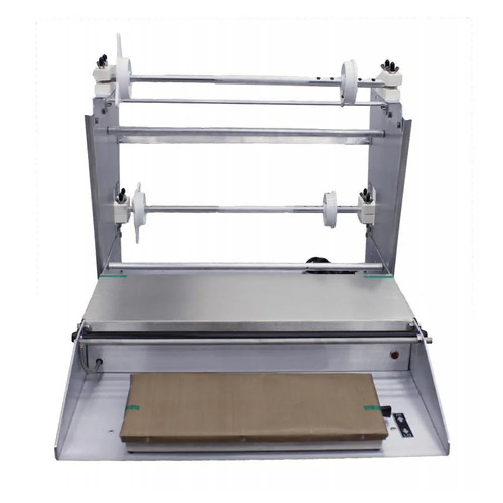 Omcan 14431 26 Inch Wrapping Machine Mounting Axle Heat Seal Aluminum and stainless steel