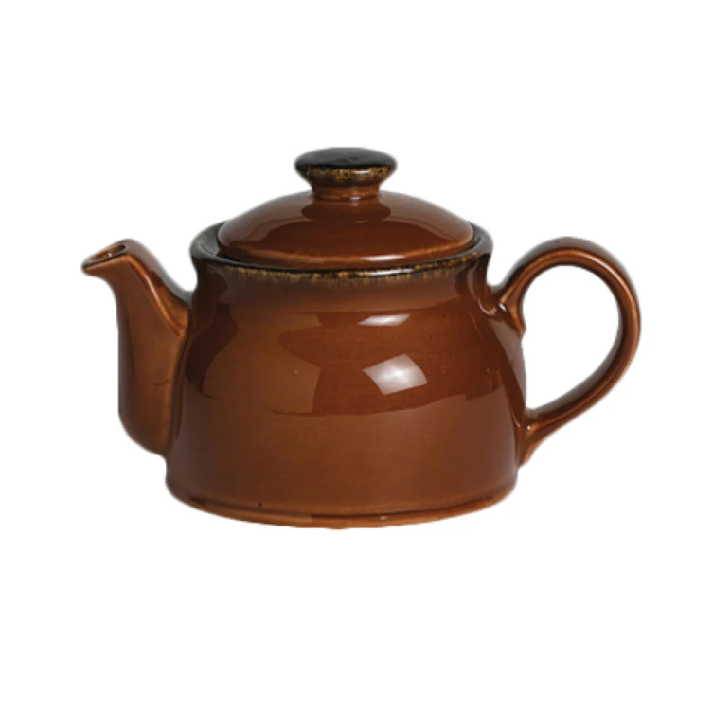 Steelite 11230367 15 Oz Teapot Vitrified China with Lid - Club Teapot