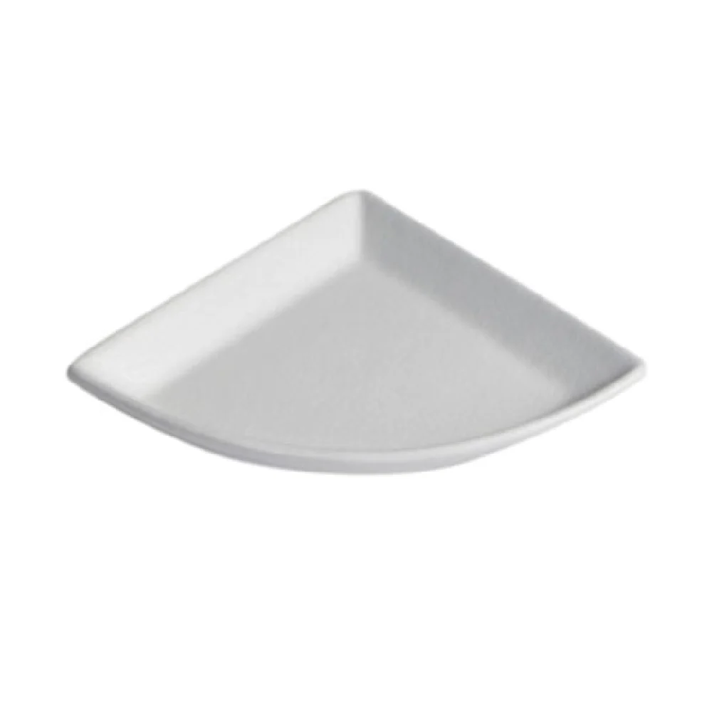 GET Enterprises PM404MC 12 Inch Width Quarter Moon Buffet Platter Mocha Cast Aluminum GET Enterprises PM404MC 12 Inch Width Quarter Moon Buffet Platter Mocha Cast Aluminum