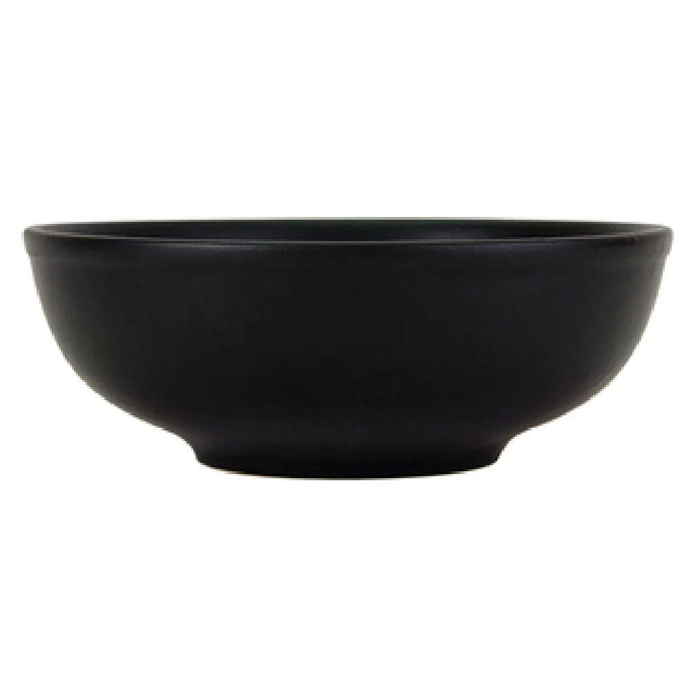 Tuxton VBB-5203 58 Oz Menudo Salad Pasta Bowl Round Porcelain Matte Black