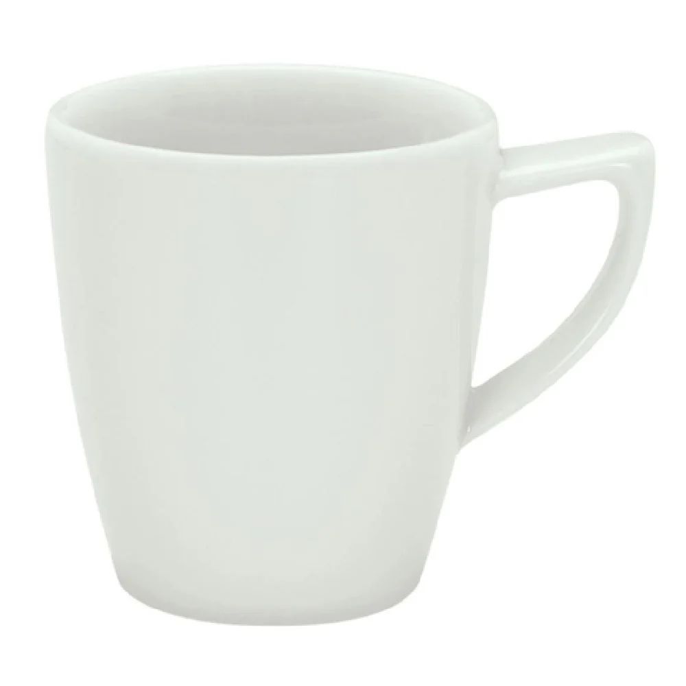 Libbey 9195175 8-1/2 Oz Cup Round Fully Vitrified Porcelain White