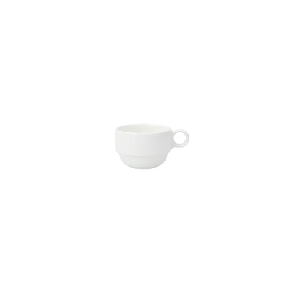 Fortessa 7000.FFD.26 105mL Dishwasher Safe White Espresso Cup - 48 Packs