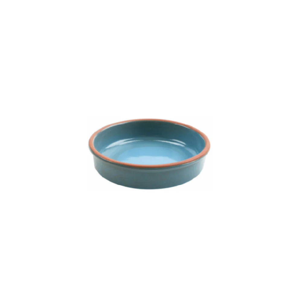 GET Enterprises SH.AZC-0120SABLU 8.66 Inch Stone Heart Blue Terracotta Casserole Dish GET Enterprises SH.AZC-0120SABLU 8.66 Inch Stone Heart Blue Terracotta Casserole Dish