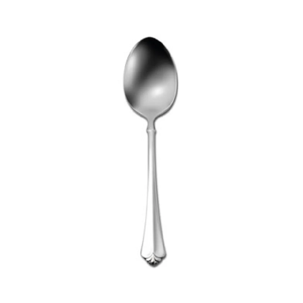 1880 Hospitality 2273SDEF 7-1/4 Inch Oval Bowl Soup Dessert Spoon Fleur-de-lis Design 18/10 Stainless Steel