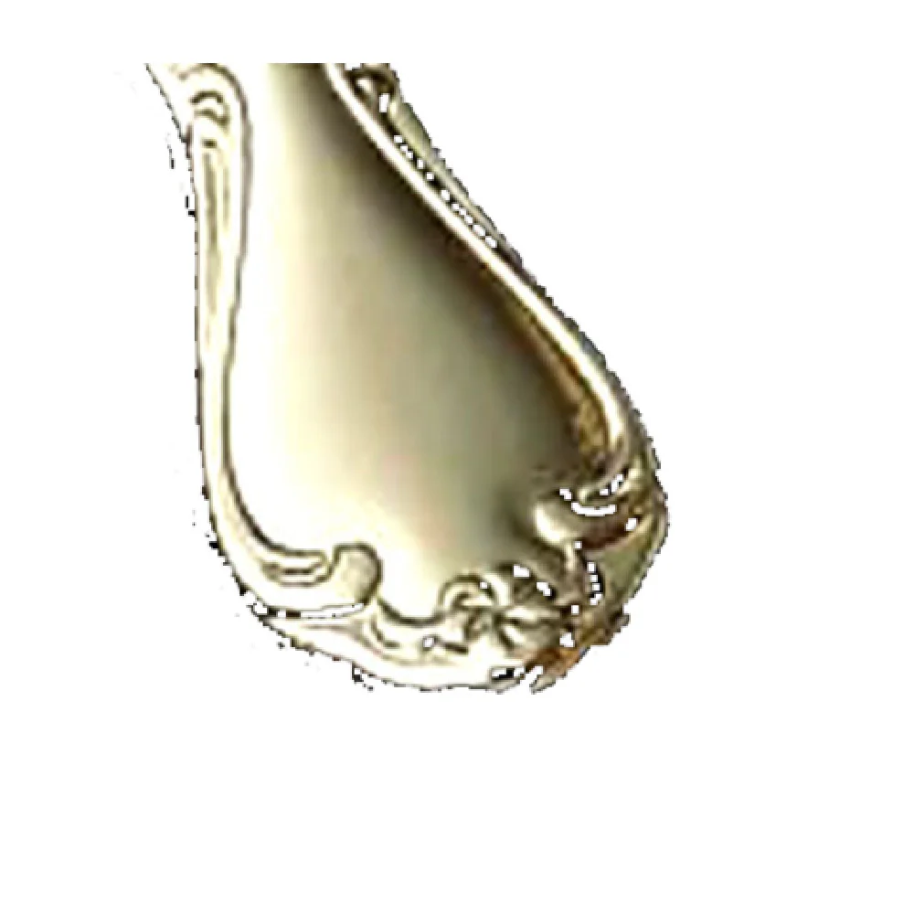 Bon Chef S1801 6.21 Inch Queen Anne Bouillon Spoon 18/10 Stainless Steel