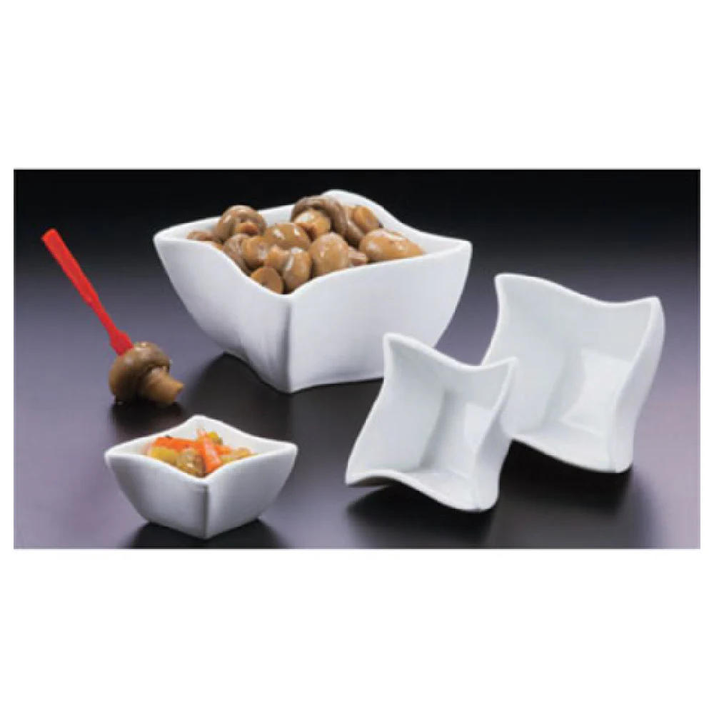 American Metalcraft SQVY3 5 Oz Sauce Cup Porcelain White 3-1/2 Inch Diameter