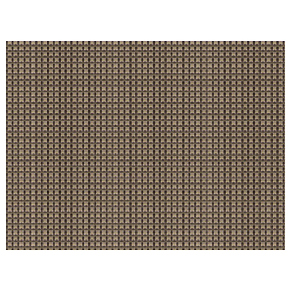 Risch GA-2003 16 Inch Placemat Woven Vinyl Pewter Rectangle Made in USA Risch GA-2003 16 Inch Placemat Woven Vinyl Pewter Rectangle Made in USA