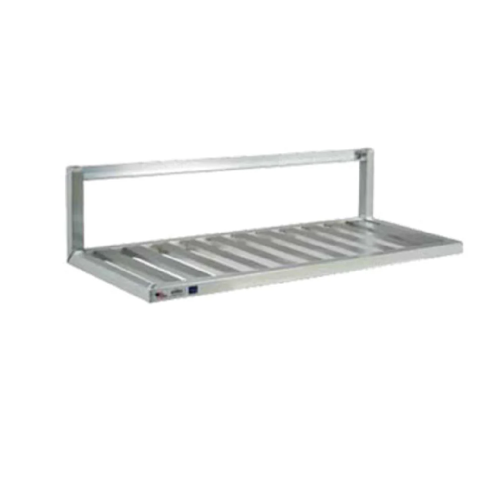 New Age Industrial 97285 36 Inch Wall-mounted Shelf Inverted 12 Gauge Aluminum