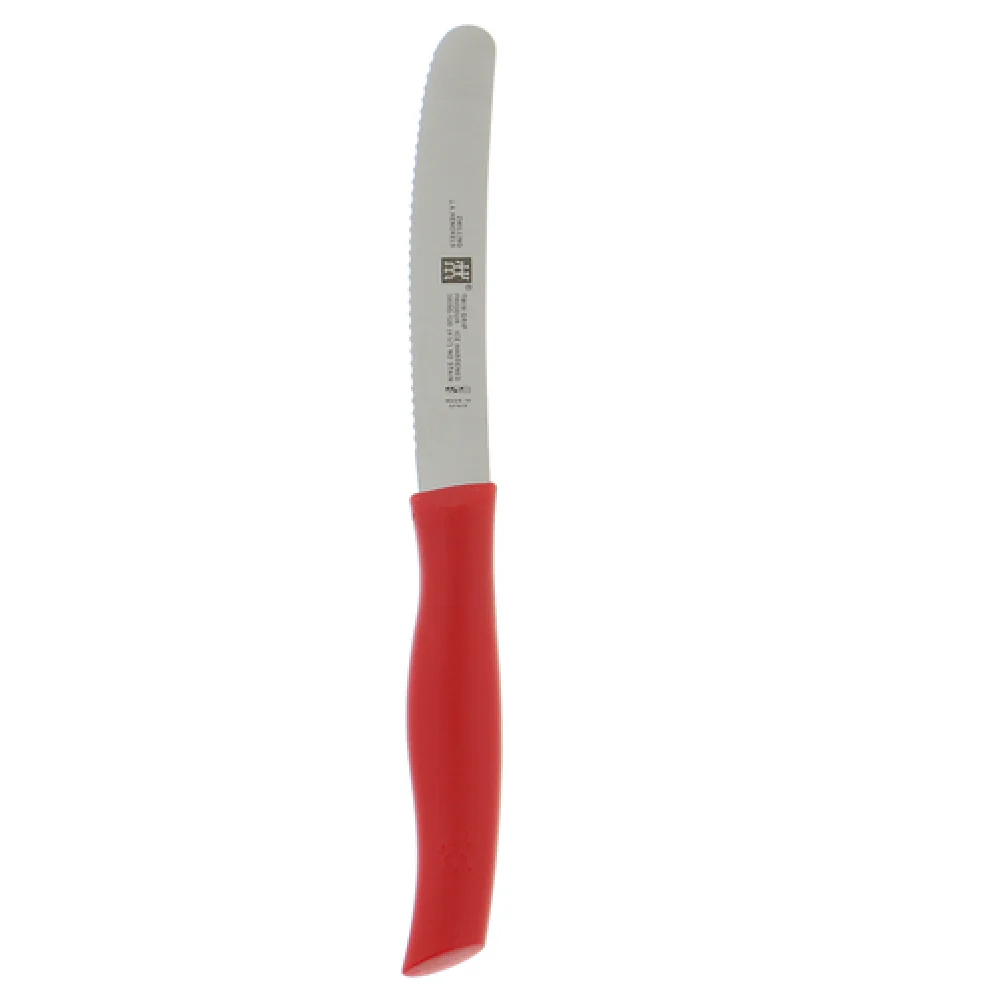 Zwilling 38095-121 4-1/2 Inch Blade 4 Inch Handle Utility Knife Stainless Steel Red