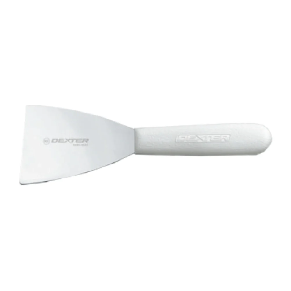 Dexter 19593 3 Inch Stainless Steel Pan Scraper with Textured Handle