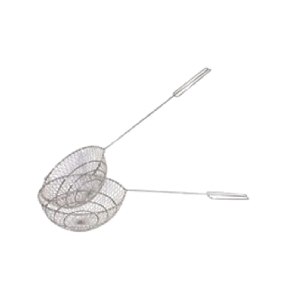 Town 42527/DZ 7 Inch Diameter Skimmer Stainless Steel with Mesh Bowl Dozen