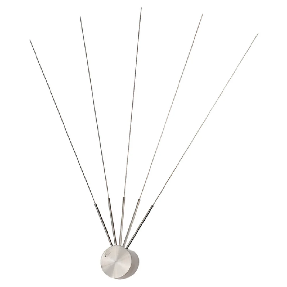 JB Prince R808 3/4 Inch Angular Base with 5 Skewers Stainless Steel Set